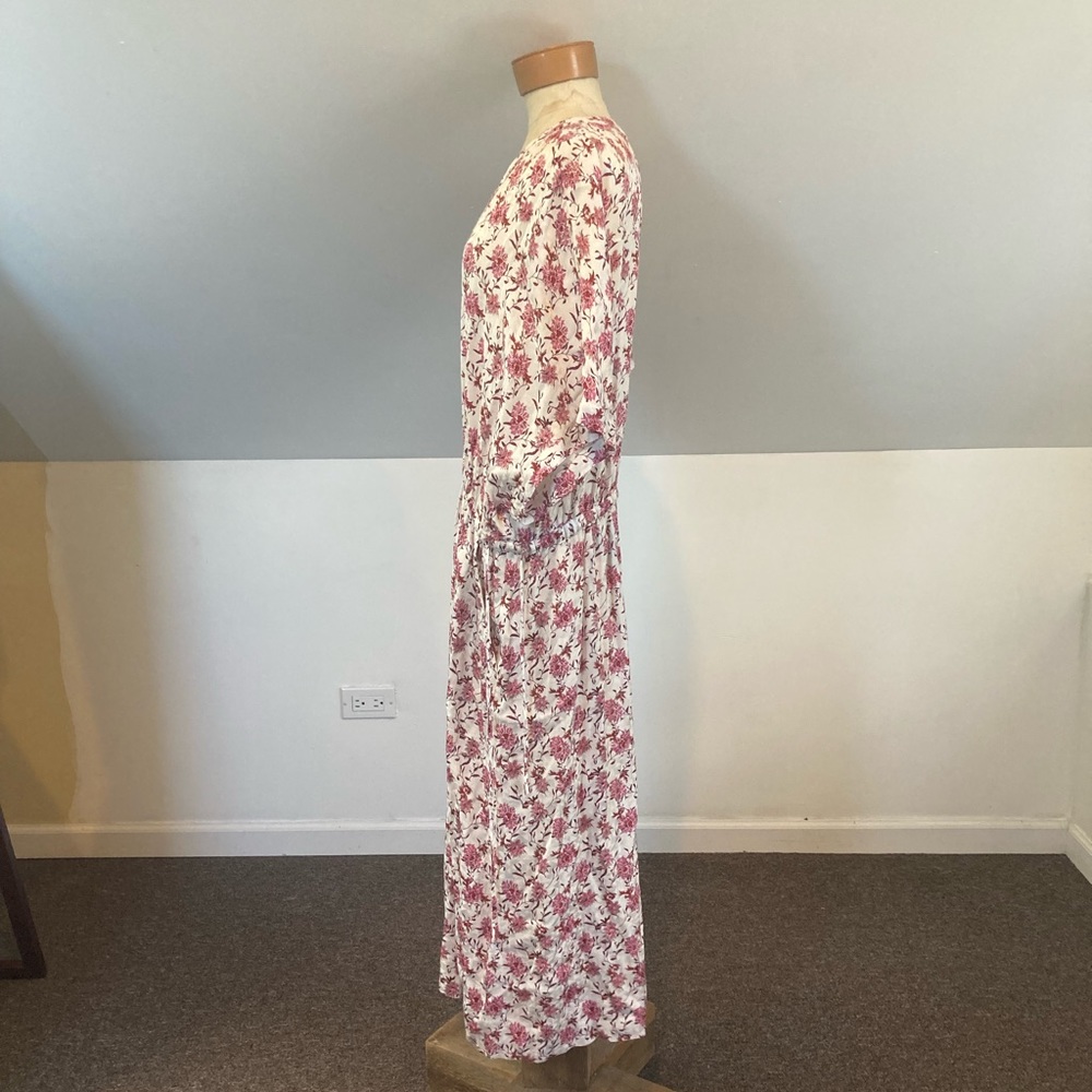 Rag & Bone Elysse Floral Print Short Sleeve Shift Dress - Picture 8 of 15